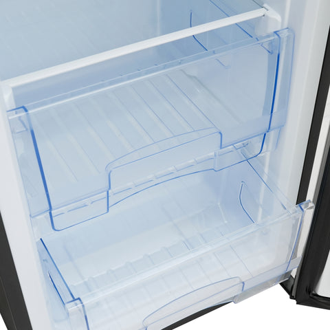 21 in. Convertible Refrigerator/Freezer 4.2 cu. ft. in Silver