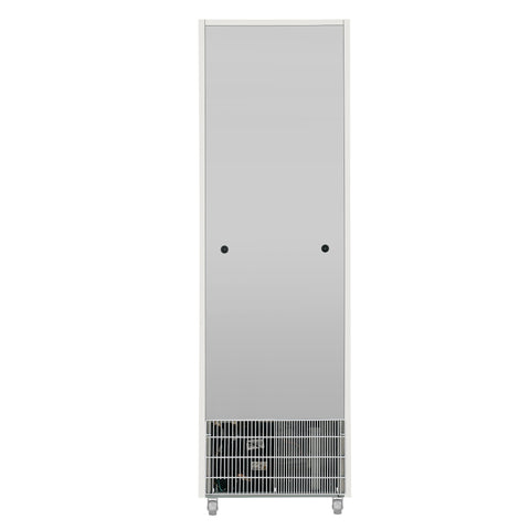 12 Cu. ft. Commercial Freezer with Glass Door in White - Manual Defrost