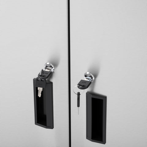 30 in. x 15 in. Stainless-Steel Wall Cabinet with Hinged Doors