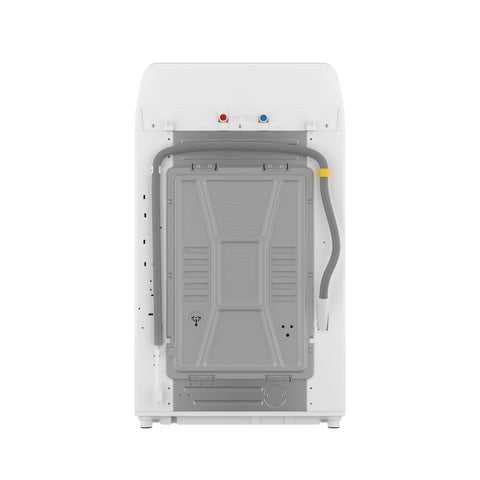 25 in. 4 cu. ft. Top Load Washing Machine with Agitator in White