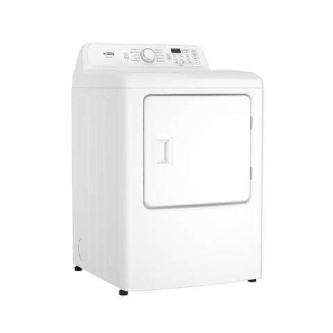 27 in. 7 cu. ft. Electric Dryer, 240V in White