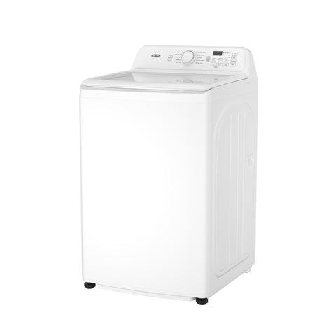 25 in. 4 cu. ft. Top Load Washing Machine with Agitator in White