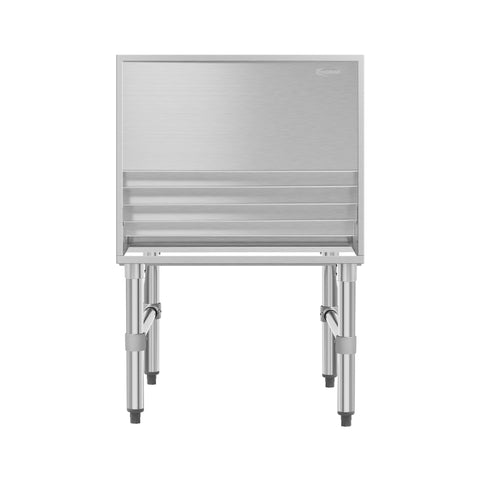24 in. x 26 in. Liquor Display Rack in 304, 18 GA Stainless Steel