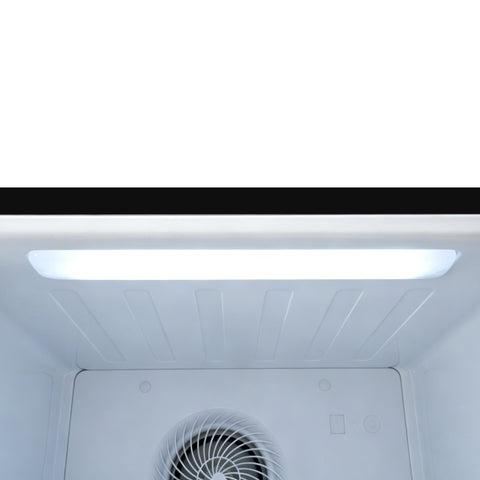 23 in. 12.4 cu. ft. Commercial Merchandiser Refrigerator with LED Colored Lights, ETL Listed