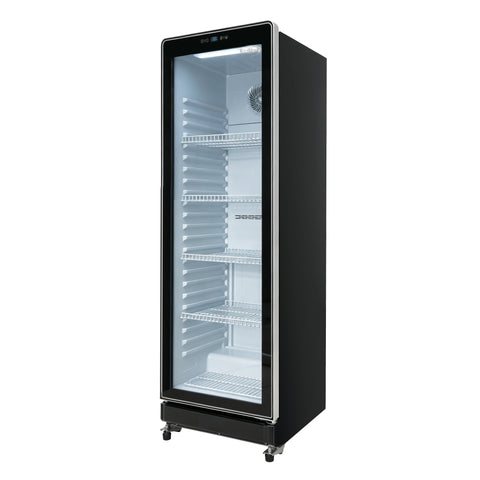 23 in. 12.4 cu. ft. Commercial Merchandiser Refrigerator with LED Colored Lights, ETL Listed