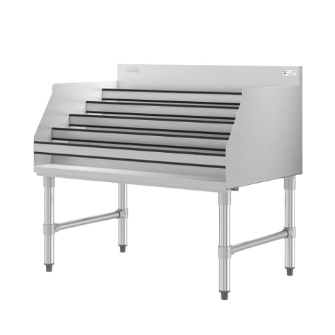 36 in. x 23 in. Liquor Display Rack in 304, 18 GA Stainless Steel