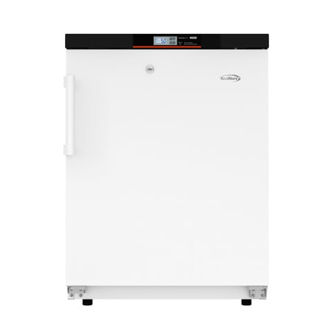 24 in. 4.5 cu. ft. Countertop Solid Door Medical Pharmacy Refrigerator With Multi-Level Emergency Alarms in White, UL Listed