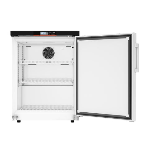 24 in. 4.5 cu. ft. Countertop Solid Door Medical Pharmacy Refrigerator With Multi-Level Emergency Alarms in White, UL Listed