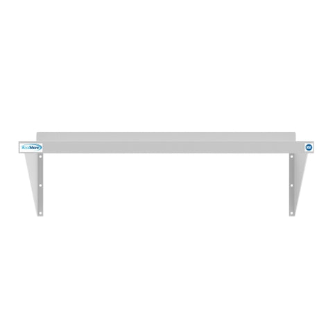 12" x 36" 18-Gauge Stainless-Steel Heavy Duty Wall Shelf