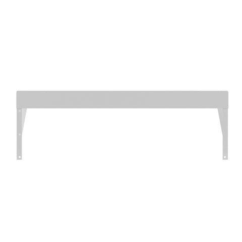 12" x 36" 18-Gauge Stainless-Steel Heavy Duty Wall Shelf