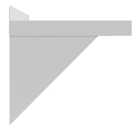 12" x 36" 18-Gauge Stainless-Steel Heavy Duty Wall Shelf