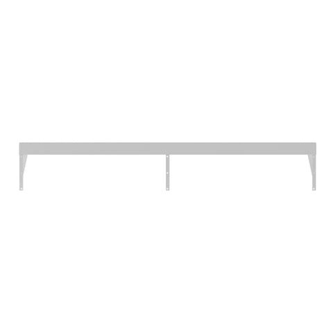 12" x 72" 18-Gauge Stainless-Steel Heavy Duty Wall Shelf