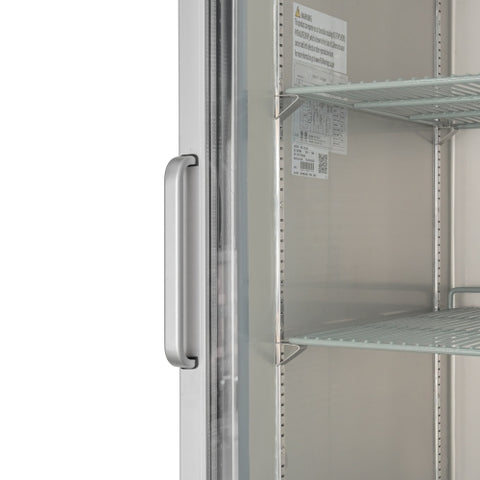 29 in. One Glass Door Reach-In Freezer 23 cu ft.