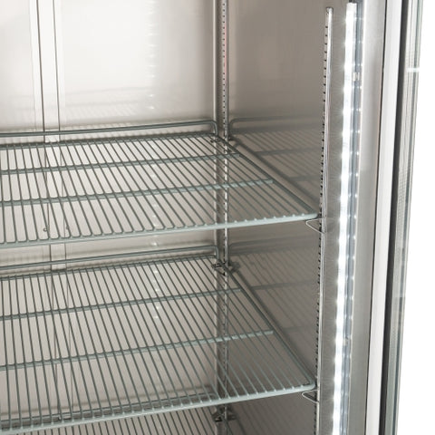 29 in. One Glass Door Reach-In Freezer 23 cu ft.