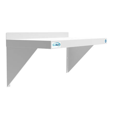 12" x 24" 18-Gauge Stainless-Steel Heavy Duty Wall Shelf