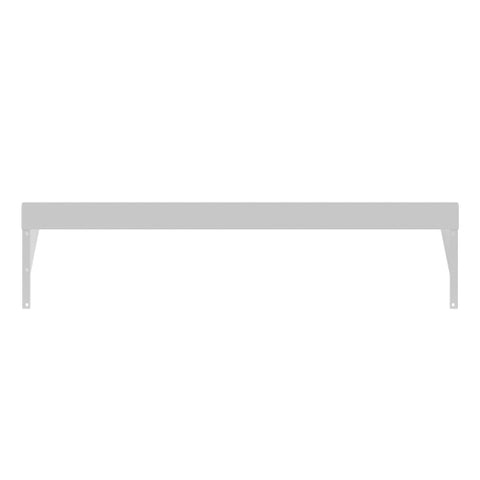 12" x 48" 18-Gauge Stainless-Steel Heavy Duty Wall Shelf