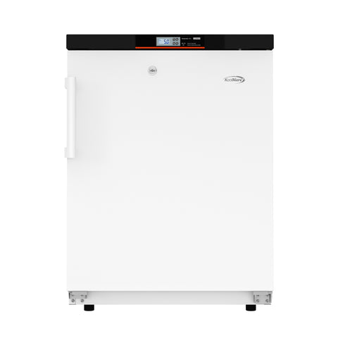 24 in. 4.5 cu. ft. Countertop Solid Door Medical Pharmacy Refrigerator With Multi-Level Emergency Alarms in White, UL Listed