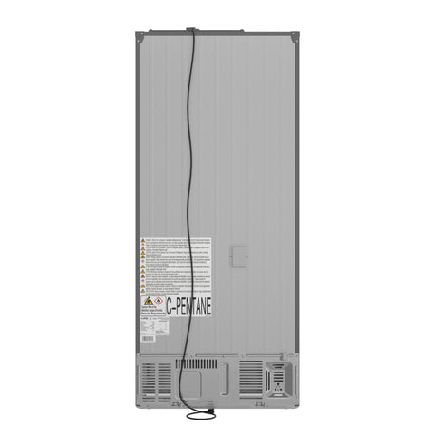 17.5 Cu. Ft. 30-Inch French Door Refrigerator with Automatic Ice Maker, Stainless Steel