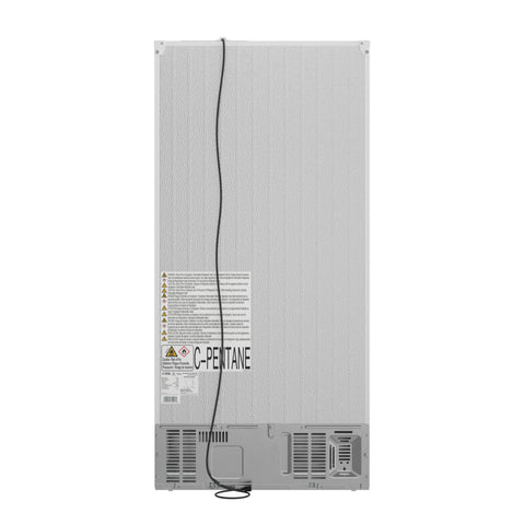 15.6 Cu. Ft. 33-Inch Side-by-Side Refrigerator with Manual Twist Ice Maker, White
