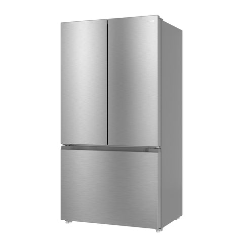 20.3 Cu. Ft. 36-Inch French Door Refrigerator with Automatic Ice Maker, Stainless Steel