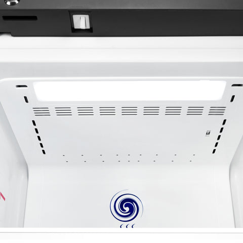 25 in. 15 cu. ft. Medical Pharmacy Refrigerator With Multi-Level Emergency Alarms in White, UL Listed