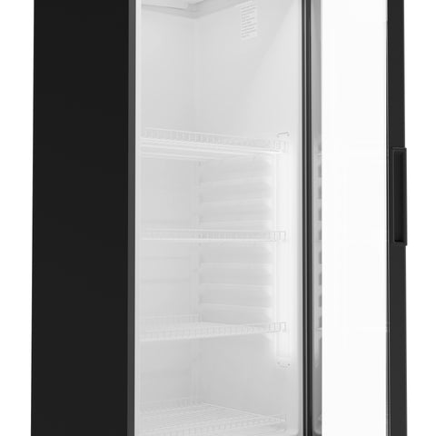 24 in. One-Door Merchandiser Refrigerator - 12 Cu Ft. MDR-1GD-12C.