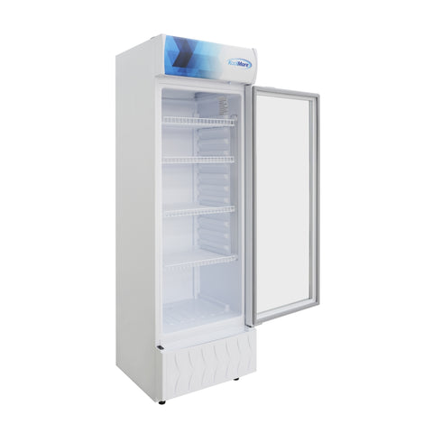 22 in. One-Door Commercial Merchandiser Refrigerator in White, 9 cu. ft. (KM-MDR-9CPWH)