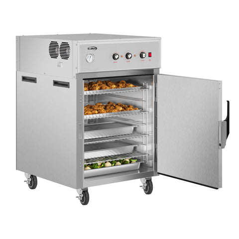 4-Pan Half-Size Commercial Cook And Hold Oven 3,000W/240V in Stainless-Steel (KM-CCAH3-1D)