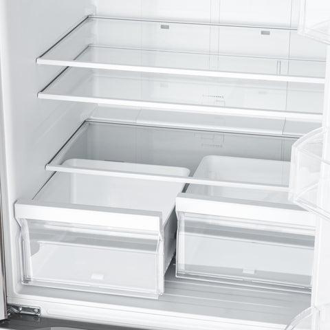 18.5 cu. ft. Stainless-Steel French Door Refrigerator in Silver (KM-RERFDSS-18C)