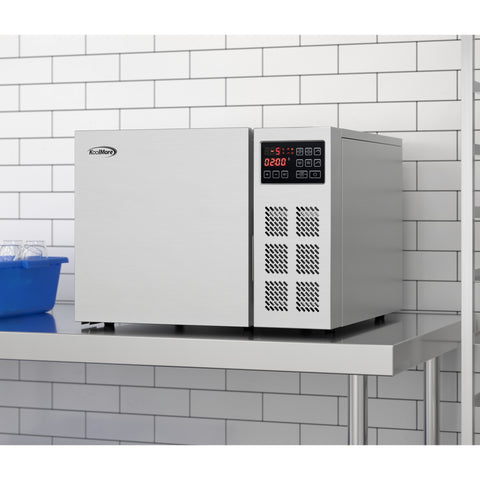 25 in. 3-Pan Commercial Countertop Blast Chiller 15 lbs Rapid Chill / 8.8 lbs Rapid Freeze with ETL for Safety and Sanitation in Stainless-Steel (KM-CBLC-3)