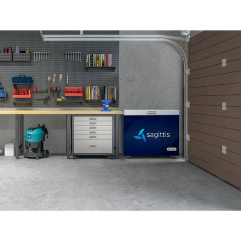 37 in. Commercial Chest Freezer 7 cu ft. SCF-7C. - Wrap
