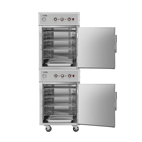 8-Pan Full-Size Commercial Cook And Hold Oven 3,000W/240V in Stainless-Steel (KM-CCAH3-2D)