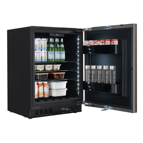 24 in. Panel Ready Compact Refrigerator, 5 cu. ft. in Black (KM-BIR5C-PR)