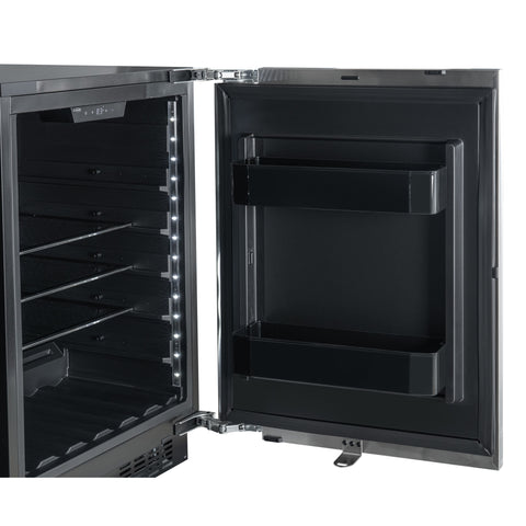 24 in. Panel Ready Compact Refrigerator, 5 cu. ft. in Black (KM-BIR5C-PR)