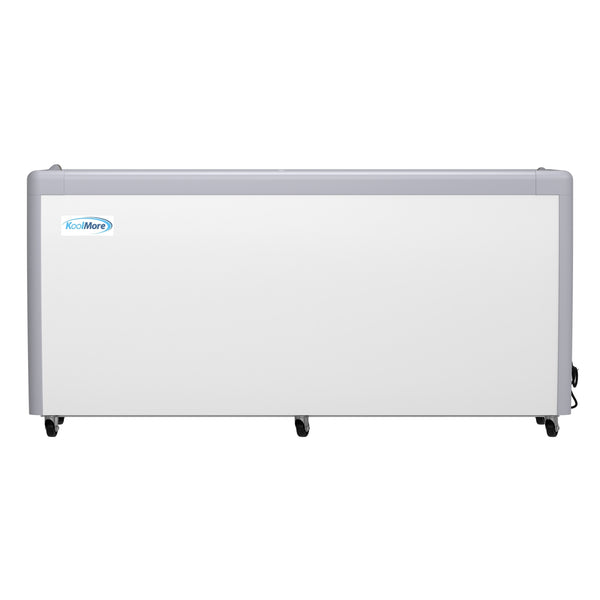 70 in. 14-Pan Gelato Dipping Cabinet Display Freezer with Sliding
