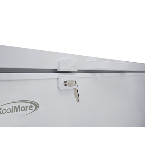 79 in. Commercial Chest Freezer, 30 Cu. Ft. in White, ETL Listed (KM-SCF-30C)