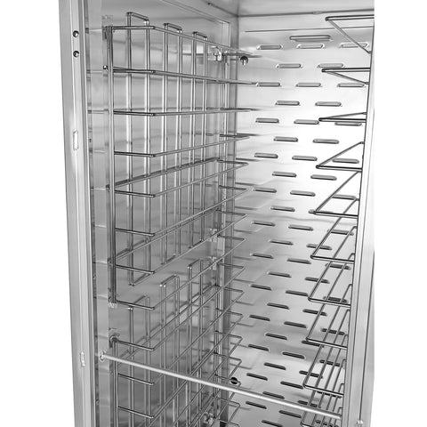 Undercounter Proofing Rack 33 in. Commercial Insulated Heated Holding/Proofing Cabinet with Glass ...