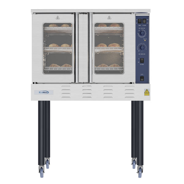 38 in. Full Size Single Deck Commercial LP Convection Oven 54,000