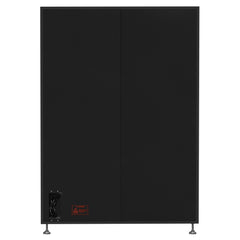 50 in. 60-Slot Snack Vending Machine with 22-inch Touch Screen in Black, Non-Refrigerated.