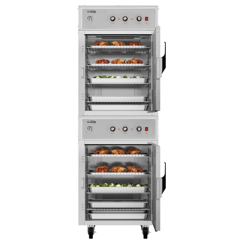 8-Pan Full-Size Commercial Cook And Hold Oven 3,000W/240V in Stainless-Steel (KM-CCAH3-2D)