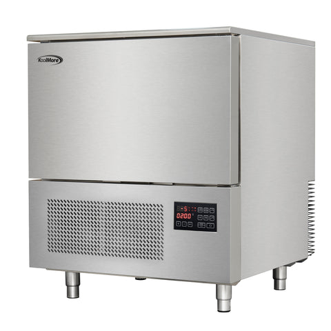 30 in. 5-Pan Commercial Countertop Blast Chiller 30 lbs Rapid Chill / 26.5 lbs Rapid Freeze with ETL for Safety and Sanitation in Stainless-Steel (KM-CBLC-5)