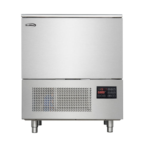 30 in. 5-Pan Commercial Countertop Blast Chiller 30 lbs Rapid Chill / 26.5 lbs Rapid Freeze with ETL for Safety and Sanitation in Stainless-Steel (KM-CBLC-5)