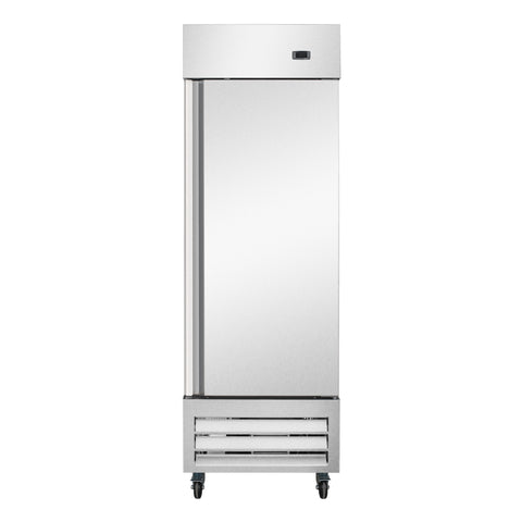 27 in. Commercial One Door Convertible Refrigerator/Freezer with 23 Cu. Ft. Capacity in Stainless Steel, ETL Listed (KM-RIC-1DSS)