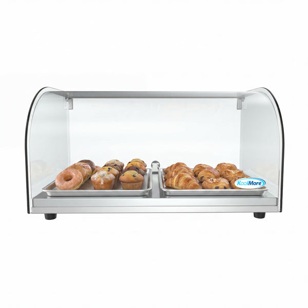 22 in. Countertop Bakery Display Case with Front Curved Glass and