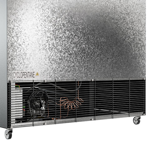 47 in. Two-Door Merchandiser Refrigerator - 38 Cu Ft. MDR-2GD-35C