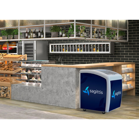 26 in. Display Ice Cream Freezer - 5.7 cu ft. MCF-6C. - Wrap