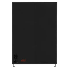 50 in. 60-Slot Snack Vending Machine with 22-inch Touch Screen, Credit Card Reader, Bill and Coin Acceptor in Black, Non-Refrigerated (KM-VMNT-50-BCR)