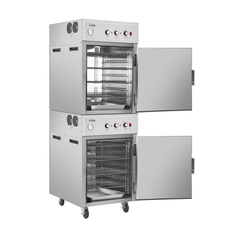 8-Pan Full-Size Commercial Cook And Hold Oven 3,000W/240V in Stainless-Steel (KM-CCAH3-2D)