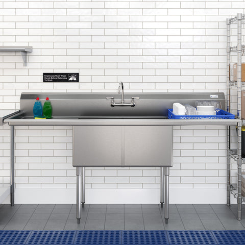 Deep Single Basin Utility Sink Stainless Steel Freestanding Deep Single Basin Utility Sink Stainless Steel Freestanding