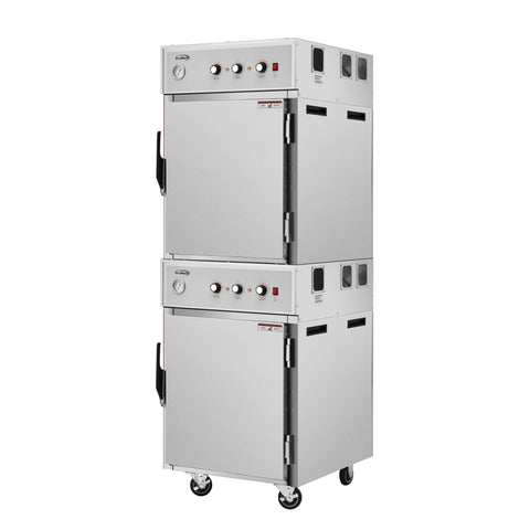 8-Pan Full-Size Commercial Cook And Hold Oven 3,000W/240V in Stainless-Steel (KM-CCAH3-2D)